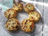 Petites quiches aux poireaux/bacon/lardons