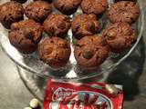 Petits brownies aux Kit Kat Ball au Chocolat blanc