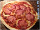 Pizza fine au bacon