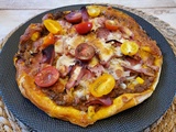 Pizza omelette