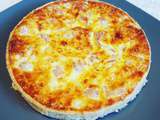 Quiche bacon, vache qui rit et parmesan