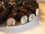 Sushis, makis et californiens rolls