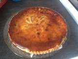 Tarte aux pommes framboisine