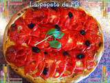 Tarte fine à la tomate Coeur de Boeuf