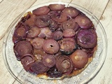 Tarte Tatin aux oignons rouges