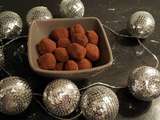 Truffes au chocolat et au rhum au Thermomix