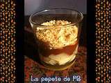 Verrine Poire/Philadelphia Milka/Spritz