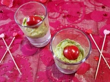 Verrine thon guacamole