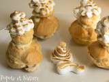 Petits choux façon brioche polonaise