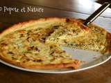 Tarte fine au fromage frais corse aux blettes et aux oignons