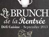 Défi de septembre : le brunch de la rentrée