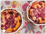 Clafoutis groseille et chocolat