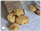 Cookies soleil blanc : abricot et chocolat blanc