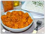 Dahl de lentilles corail à la courge butternut