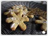 Etoiles de Noël aux amandes