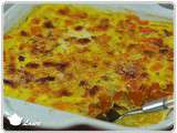 Gratin de courge butternut au curry