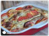 Gratin de poisson à la mozzarella