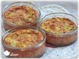 Mini flans de brocolis aux lardons