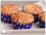 Muffins fruits rouges et chocolat blanc