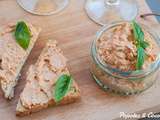 Rillettes de poulet à la purée de tomates séchées