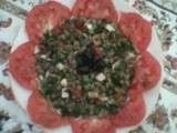 Lentilles au sel rose en salade