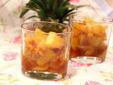 Ananas rôti au sirop d'érable