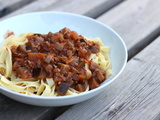 Bolognaise d’aubergine