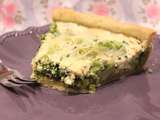 Tarte au brocolis et tofu soyeux