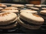 Macaron au chocolat