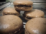 Macarons au chocolat