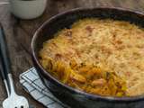 Gratin de citrouille (ou courge butternut) au saumon fumé