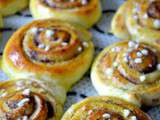 Kanelbullar  ~ Brioches suédoises à la cannelle