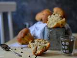 Petites brioches à la noix de coco & aux pépites de chocolat