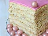 Rosen torte ~ Layer biscuit aux noix