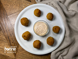 Boulettes de lentilles corail et couscous aux épices