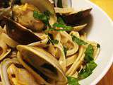 Linguine alle vongole in bianco