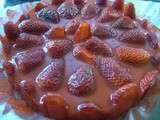 Bavarois aux fraises