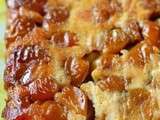 Tatin de mirabelles aux noisettes allégée