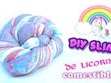 Comment faire du slime de licorne comestible