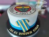 Gateau club de foot - fenerbahce