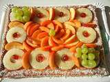 Gateau de mariage aux fruits