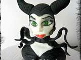 Maléfique - Maleficent - modelage en pâte à sucre