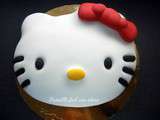 Tutoriel gateau Hello Kitty