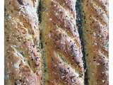 Baguette aux graines