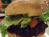 Burger aux haricots rouges