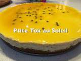 Cheesecake mousseux au fruit de la passion