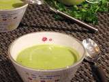 Soupe verte haricots et persil