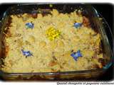 Crumble de carottes confites au parmesan