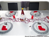 Deuxieme decoration de table pour noel 2022