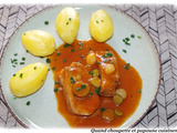 Langue de veau sauce piquante